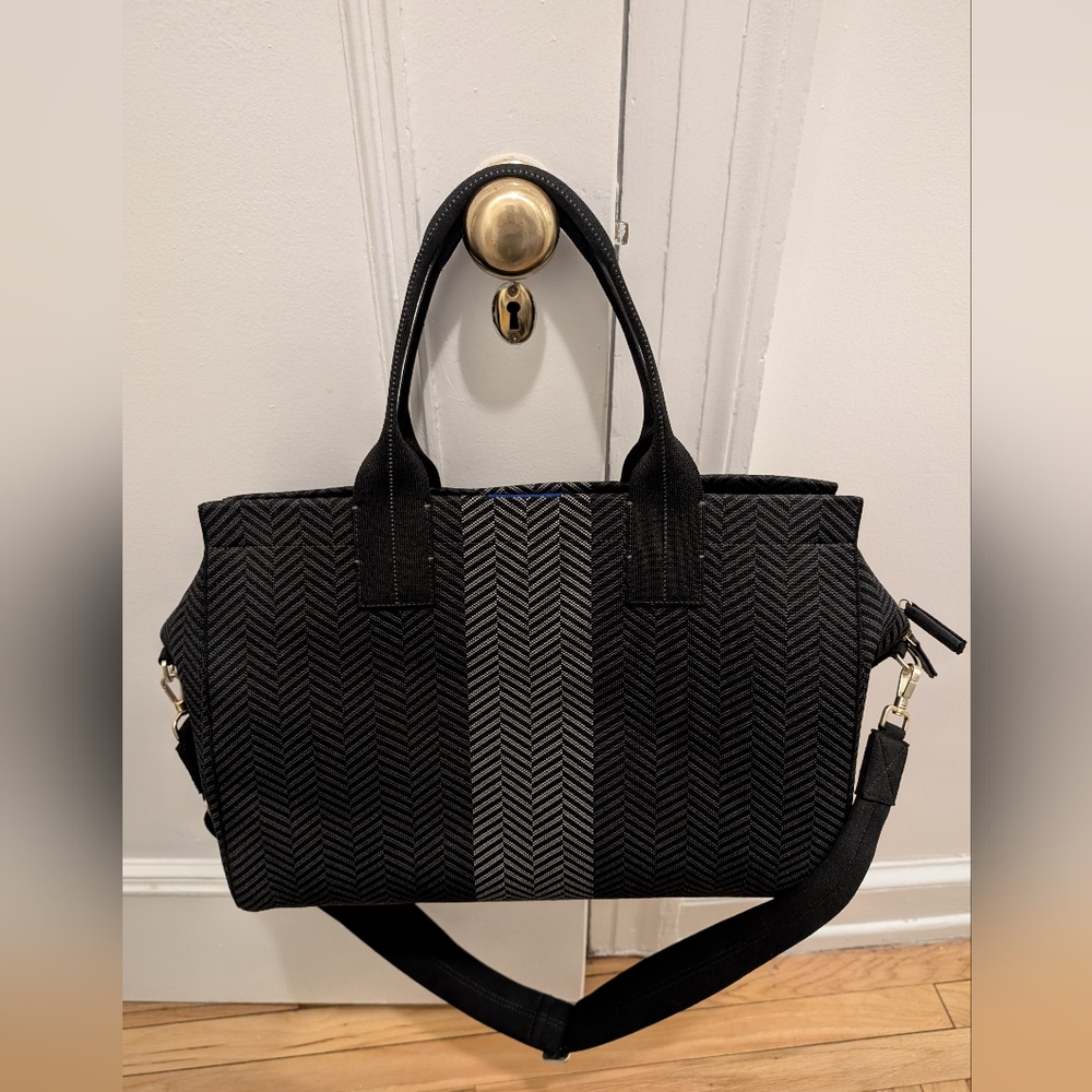 Rothy's Overnighter Bag in Shadow Black Like New